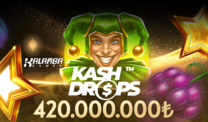 Kalamba Slotlarından Sürpriz Nakitler kash drops 420.000.000